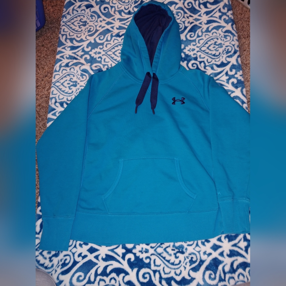 Under Armour hoodie. Size Large. Blue.